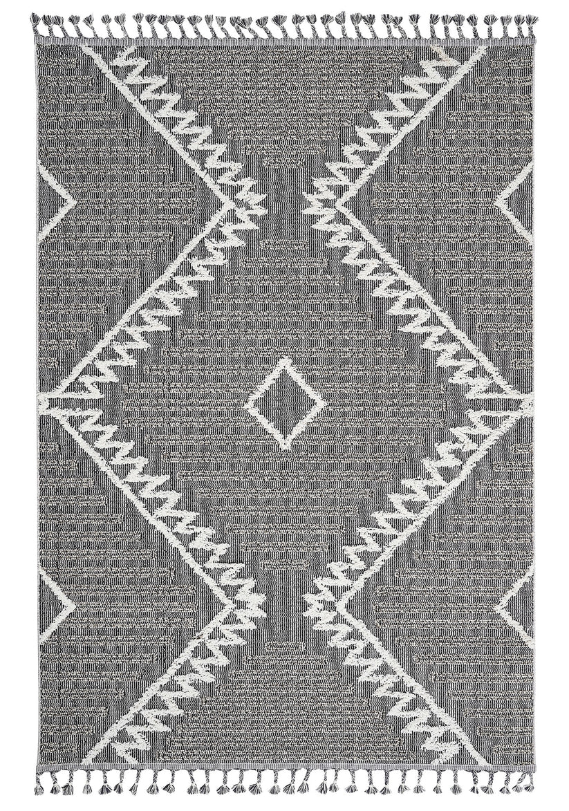 Dolce Vita Halı Jakarta 454 Dark Grey İskandinav Halı (9581369721125)