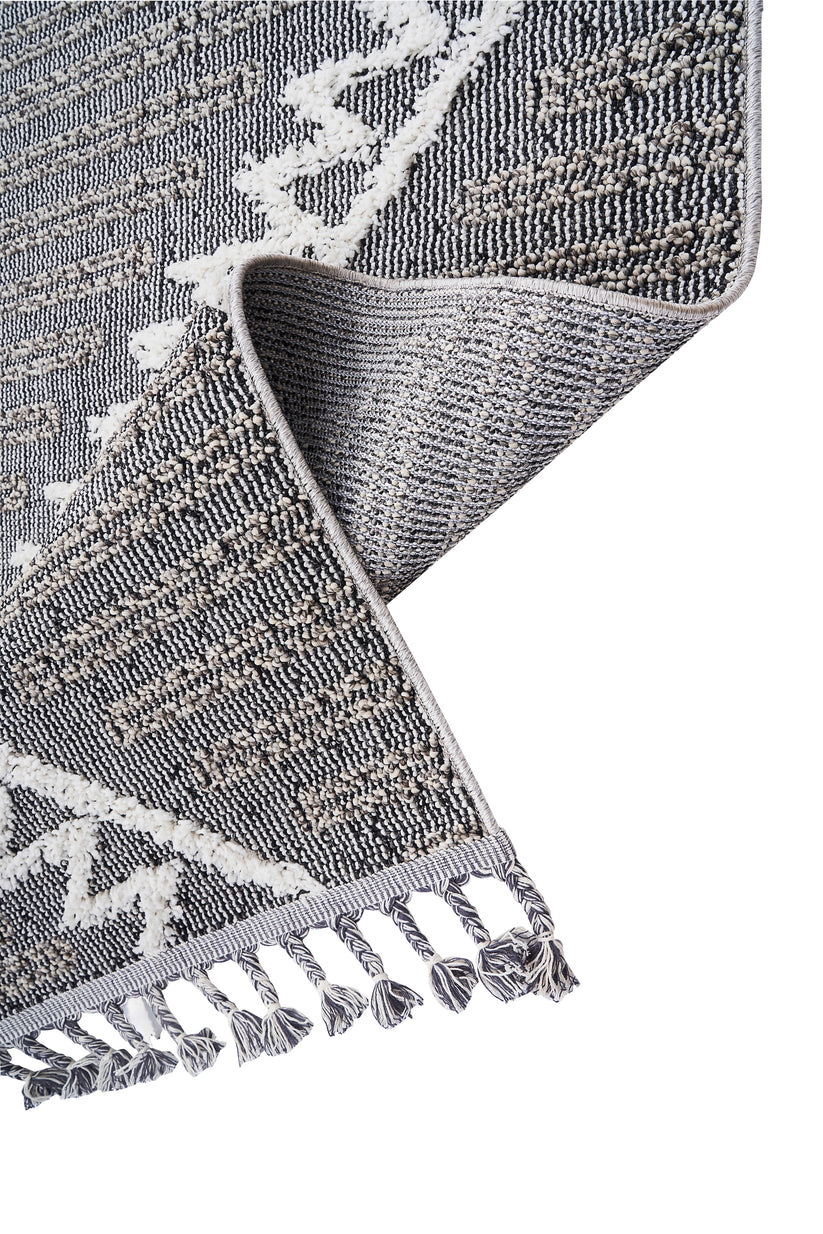 Dolce Vita Halı Jakarta 454 Dark Grey İskandinav Halı (9581369721125)