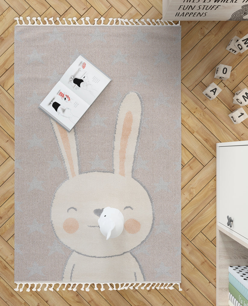 Dolce Vita Halı Kids 475 Rabbit Çocuk Odası Halısı (9573119426853)