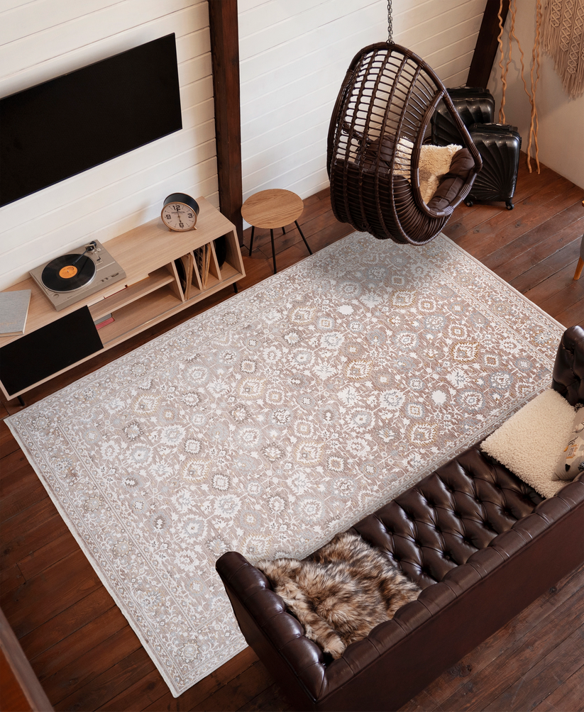 Dolce Vita Halı El-Hamra 8452 Almond Modern Salon Halısı (9587108446501)
