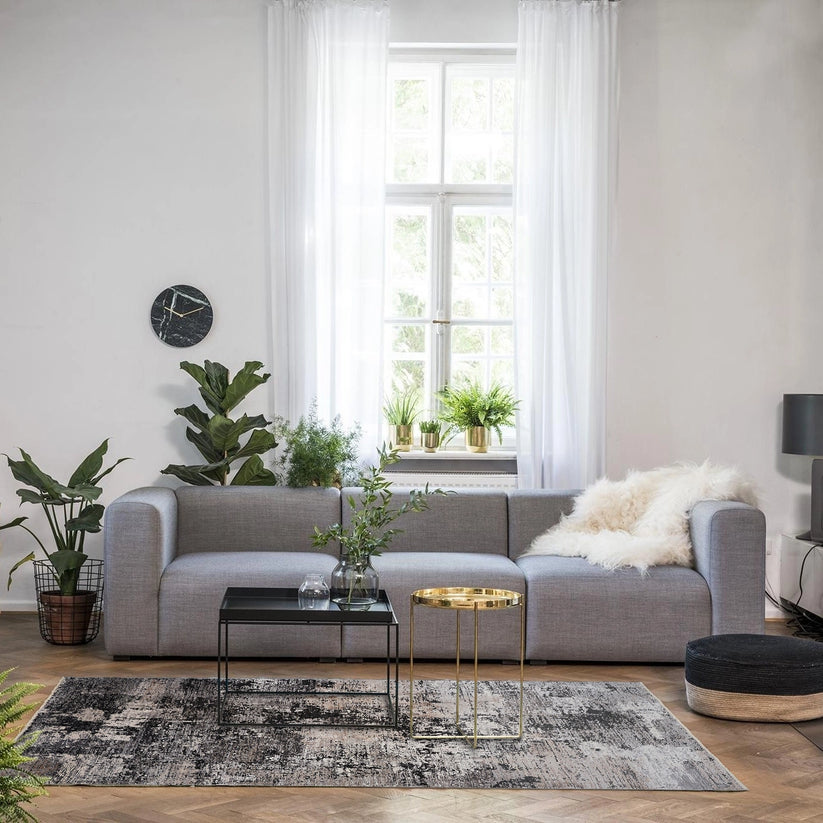 Dolce Vita Halı Lusso 8201 Grey Modern Salon Halısı (9587114344741)