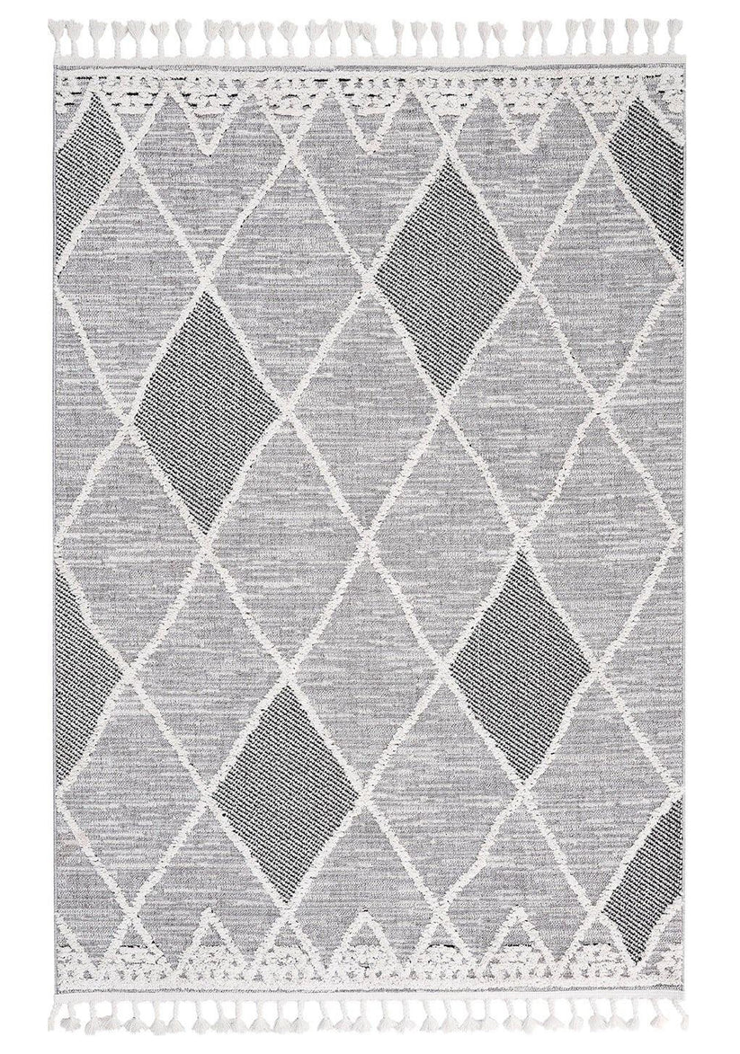Dolce Vita Halı Sumatra 353 Ivory Bohem Halı (9584098148645)
