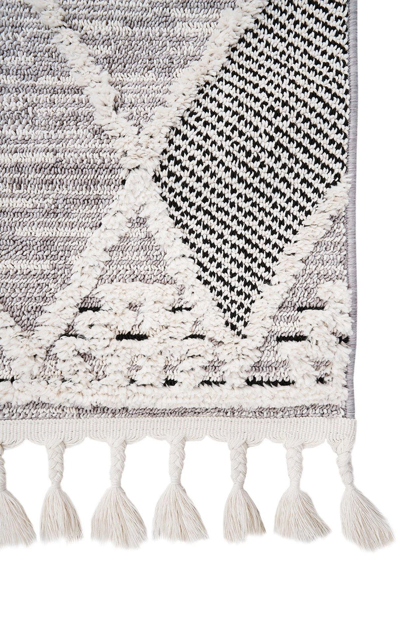 Dolce Vita Halı Sumatra 353 Ivory Bohem Halı (9584098148645)